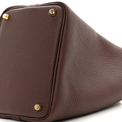 Hermes Taurillon Clemence Picotin Lock 18 PM Havane 10 of 11