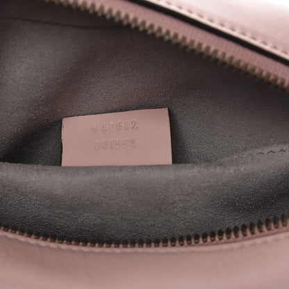 Gucci Calfskin Matelasse Small GG Marmont Chain Shoulder Bag Perfect Pink 7 of 7