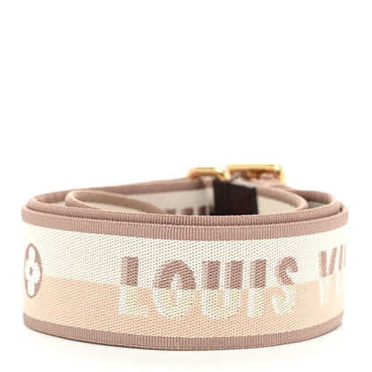 Louis Vuitton Jacquard Speedy Bandouliere 20 Shoulder Strap Beige Brown 2 of 4