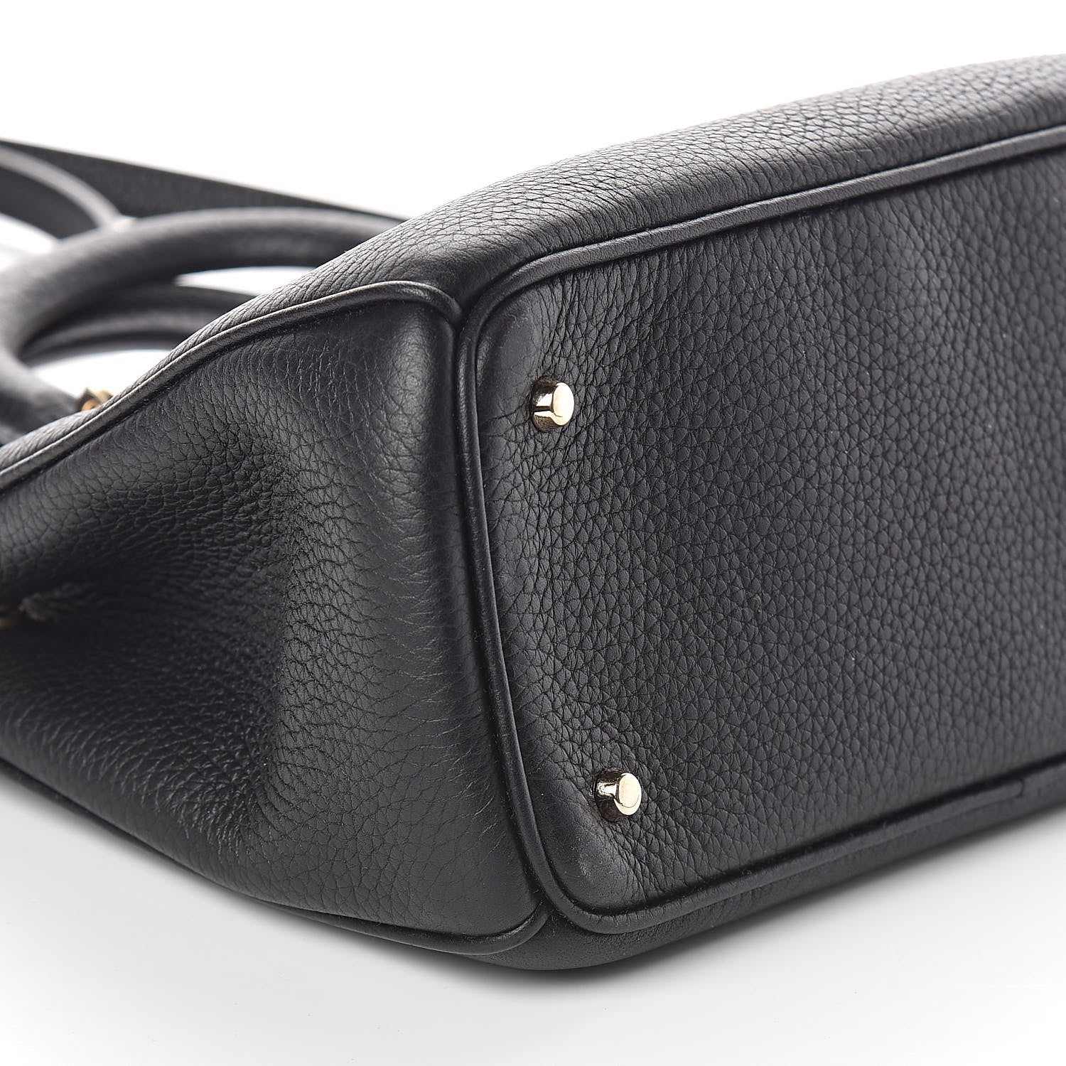 Christian Dior Bullcalf Small Diorissimo Tote Black Rose Indien 8 of 9