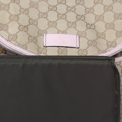 Gucci Monogram Web Diaper Bag Pink 21 of 22