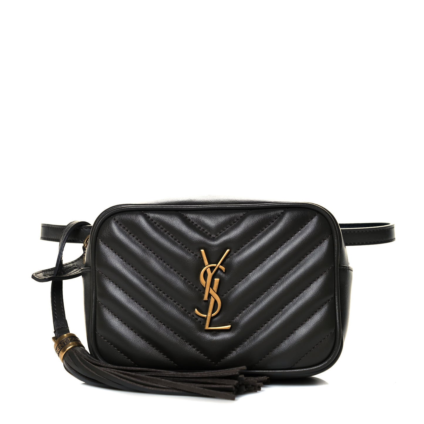 Calfskin Matelasse Monogram Lou Belt Bag Smog