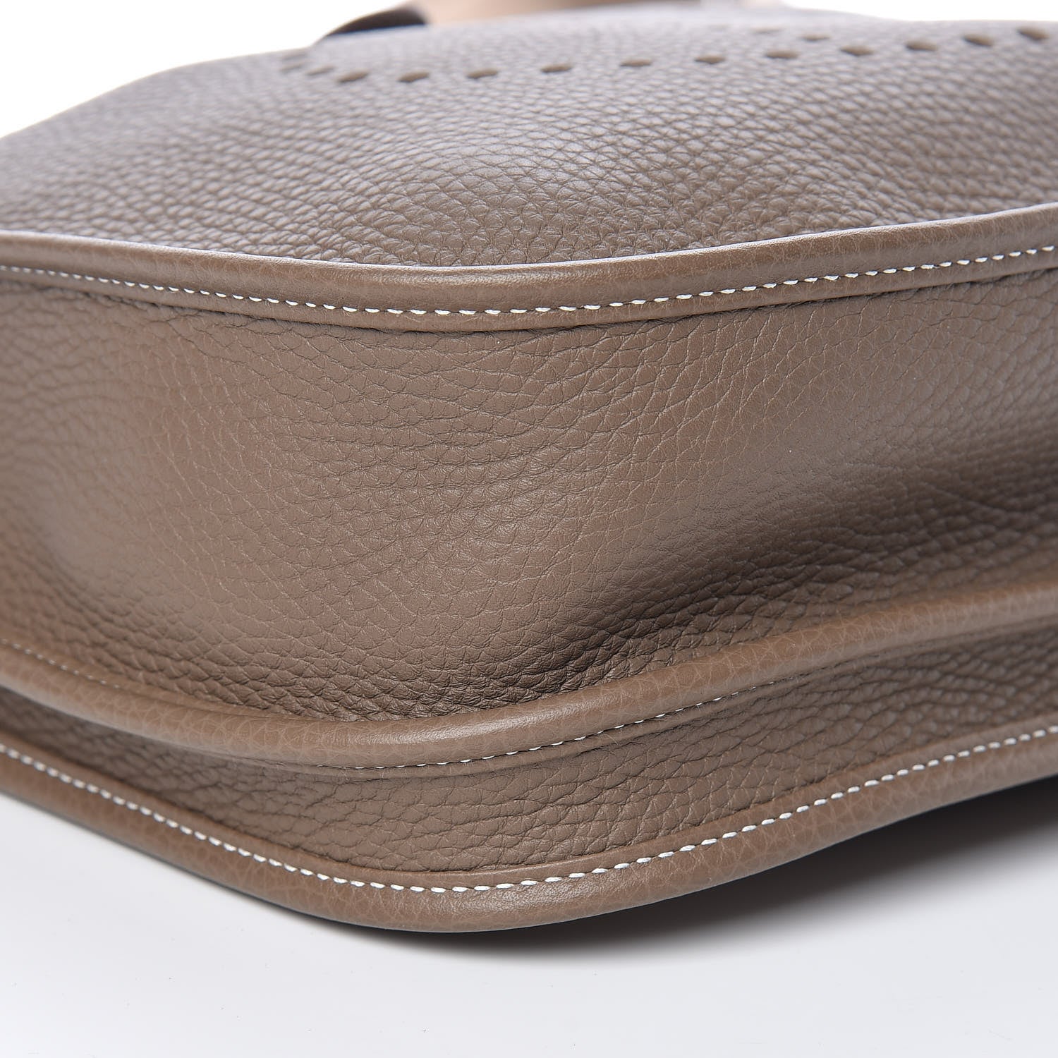 Hermes Taurillon Clemence Evelyne III PM Etoupe 8 of 10
