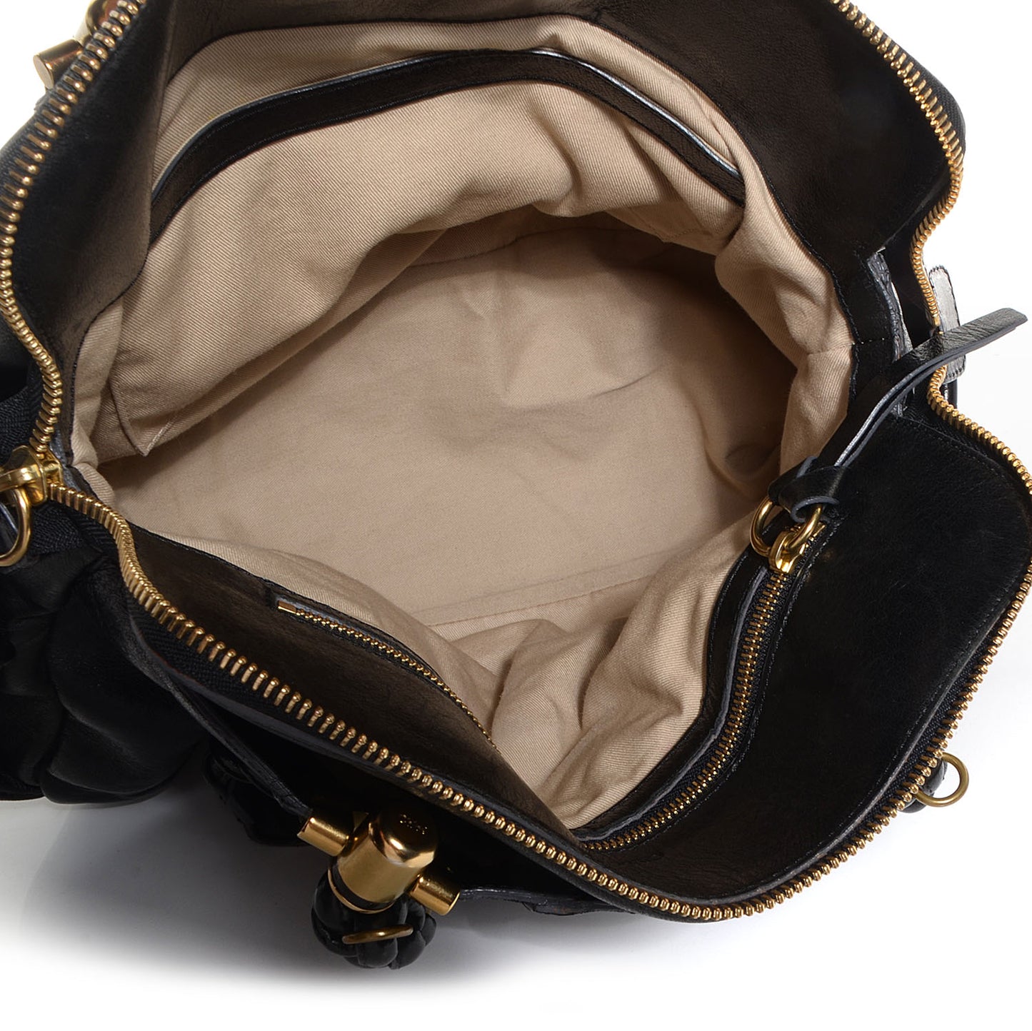 Leather Heloise Satchel Black