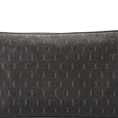 Saint Laurent Canvas Smooth Calfskin Le Monogramme Crossbody Bag Chestnut 9 of 12