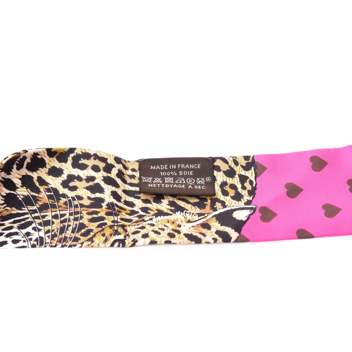 Silk Jungle Love Love Twilly Rose Vif Bleu Roy