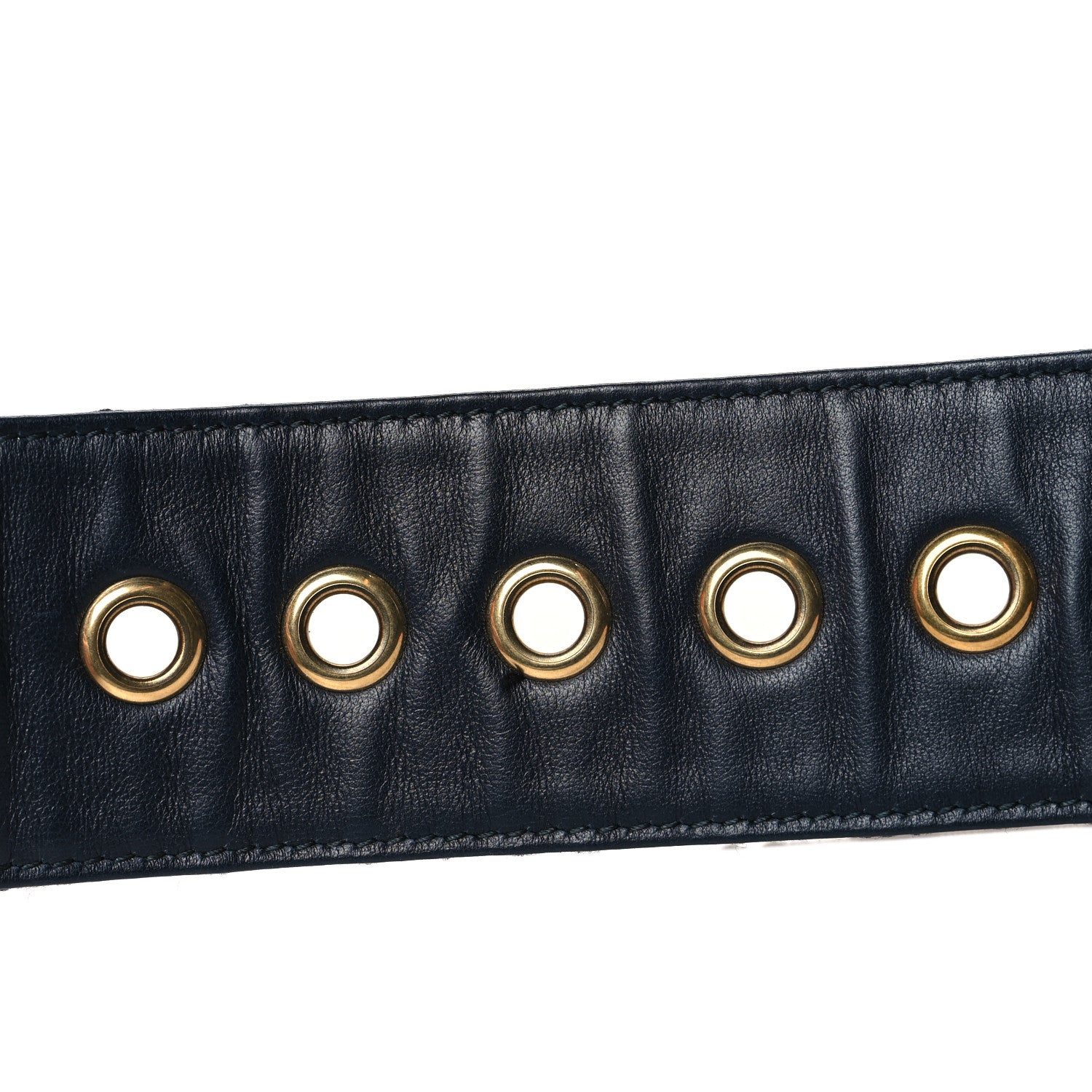 Christian Dior Oblique Diorquake Belt 80 Blue Multi 6 of 7