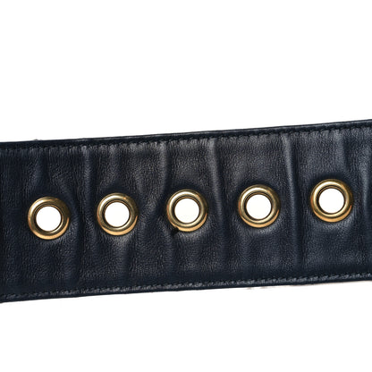 Christian Dior Oblique Diorquake Belt 80 Blue Multi 6 of 7