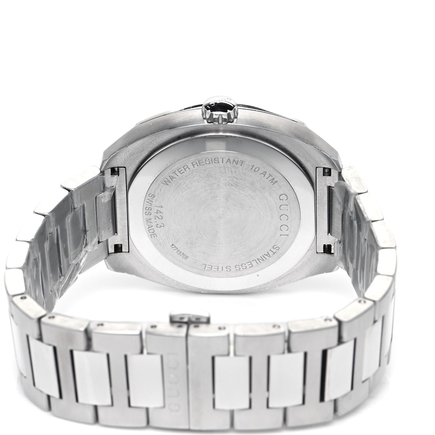 Stainless Steel 40mm GG2570 Quartz Watch Black