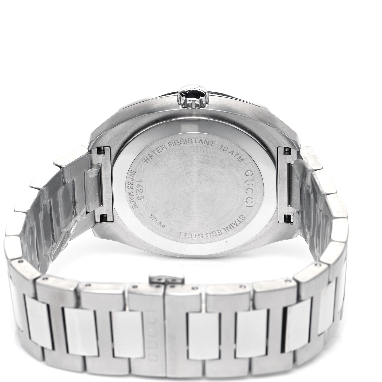 Gucci Stainless Steel 40mm GG2570 Quartz Watch Black 3 of 5