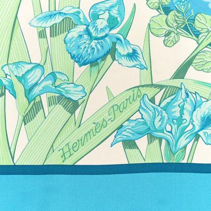 Hermes Silk Au Bord de L'Eau Scarf 90 3 of 3