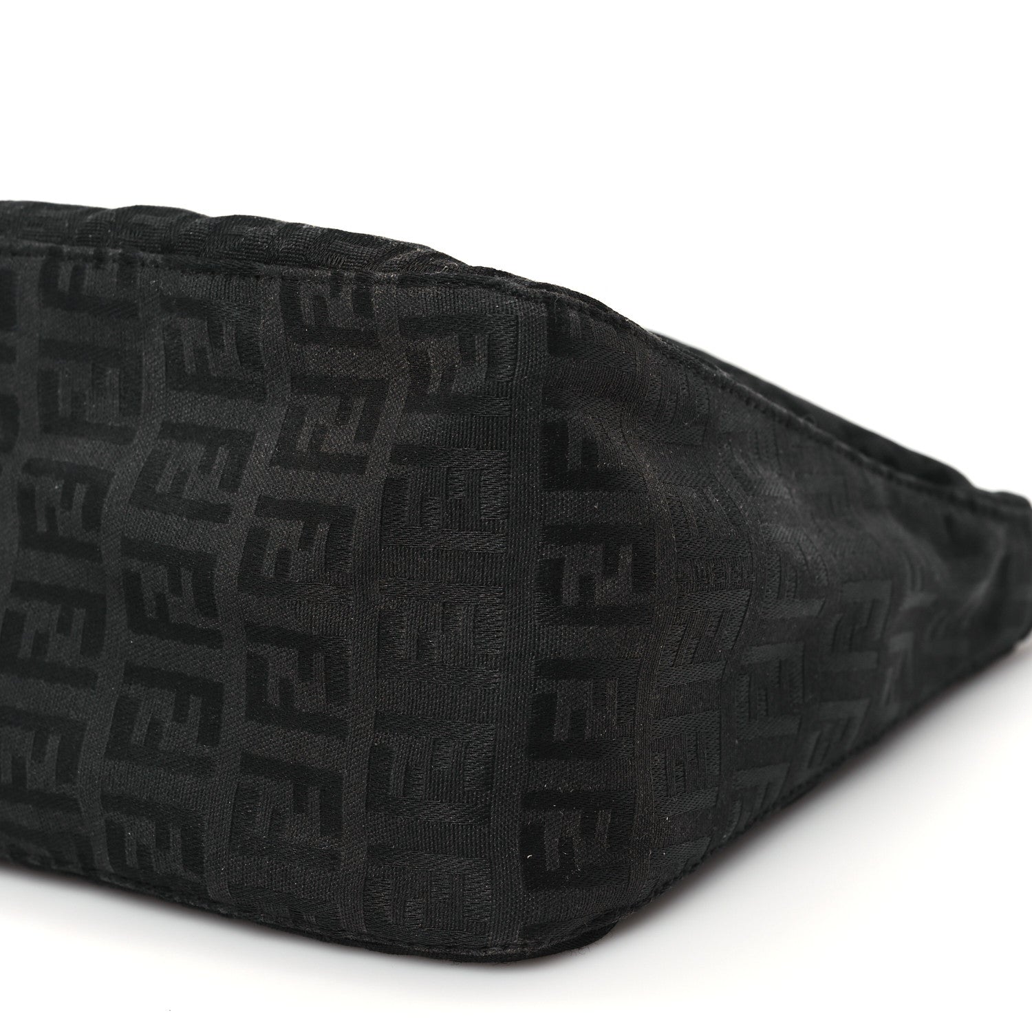 Fendi Zucchino Mini Pochette Black 9 of 10