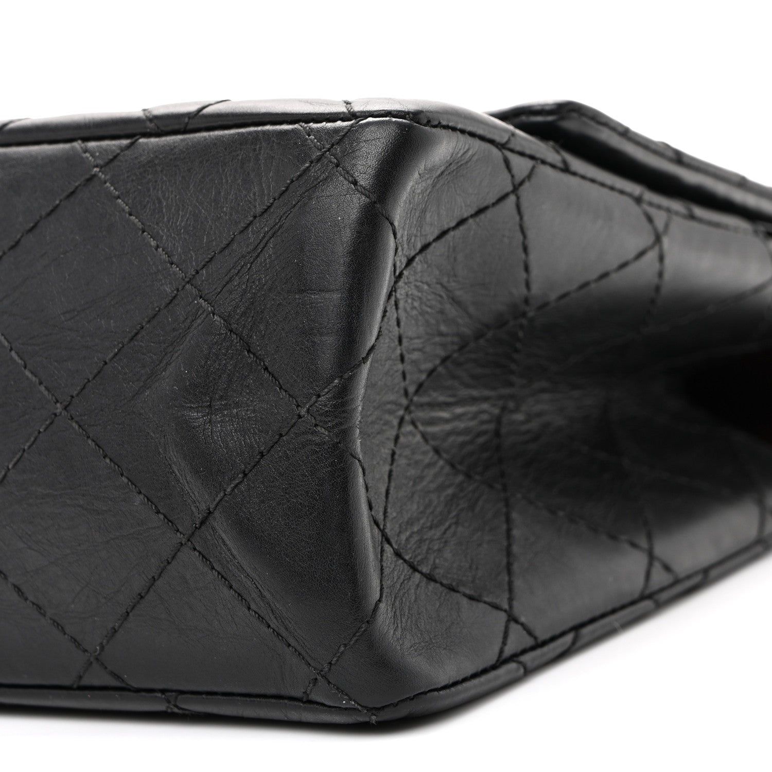 Chanel Aged Calfskin Quilted 2.55 Reissue 226 Flap Black 10 of 10