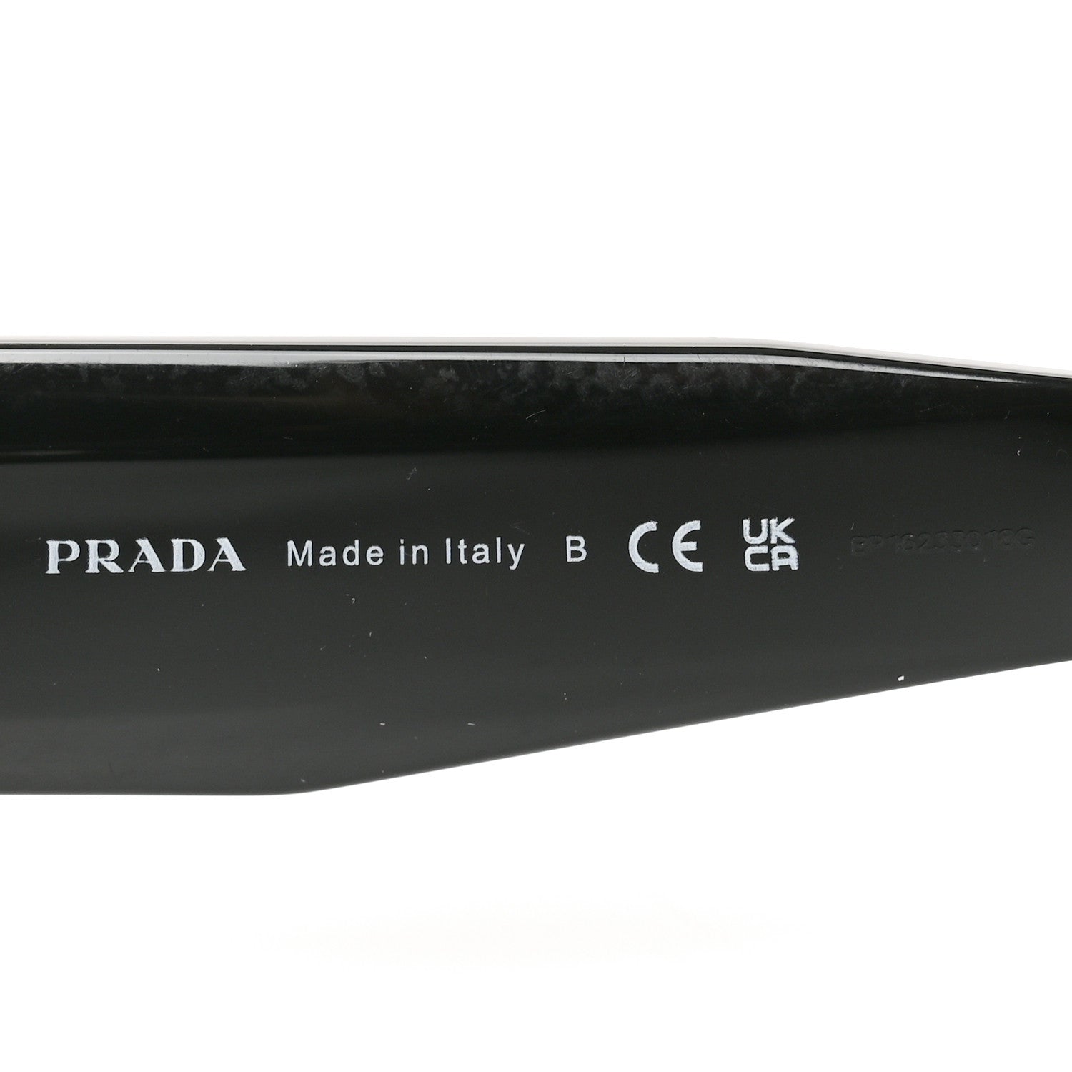 Prada Acetate Symbole Sunglasses SPR 06Y Black Black 5 of 6