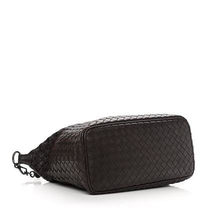 Bottega Veneta Nappa Intrecciato Small Shoulder Bag Ebano 3 of 10