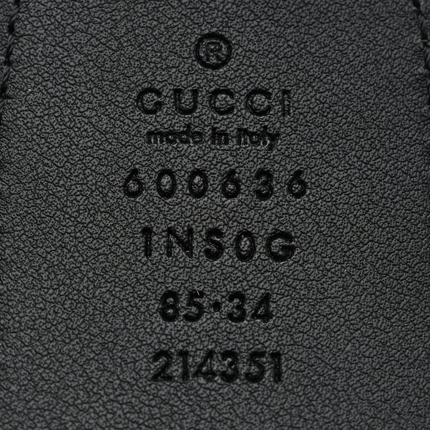 Gucci Efesto Leather Horsebit 25mm Belt 85 34 Black 5 of 6