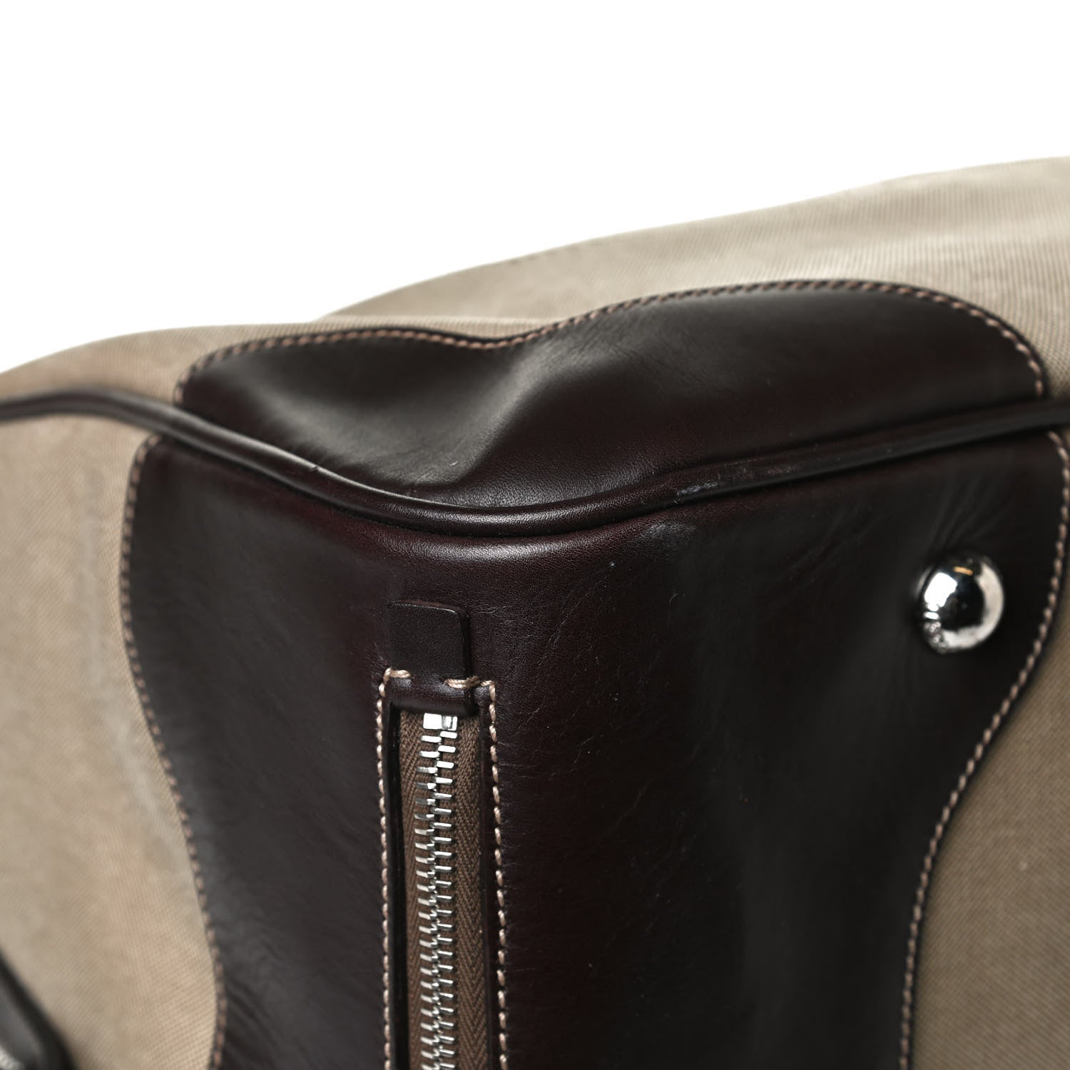 Prada Jacquard Logo Trolley Corda Moro 35 of 35
