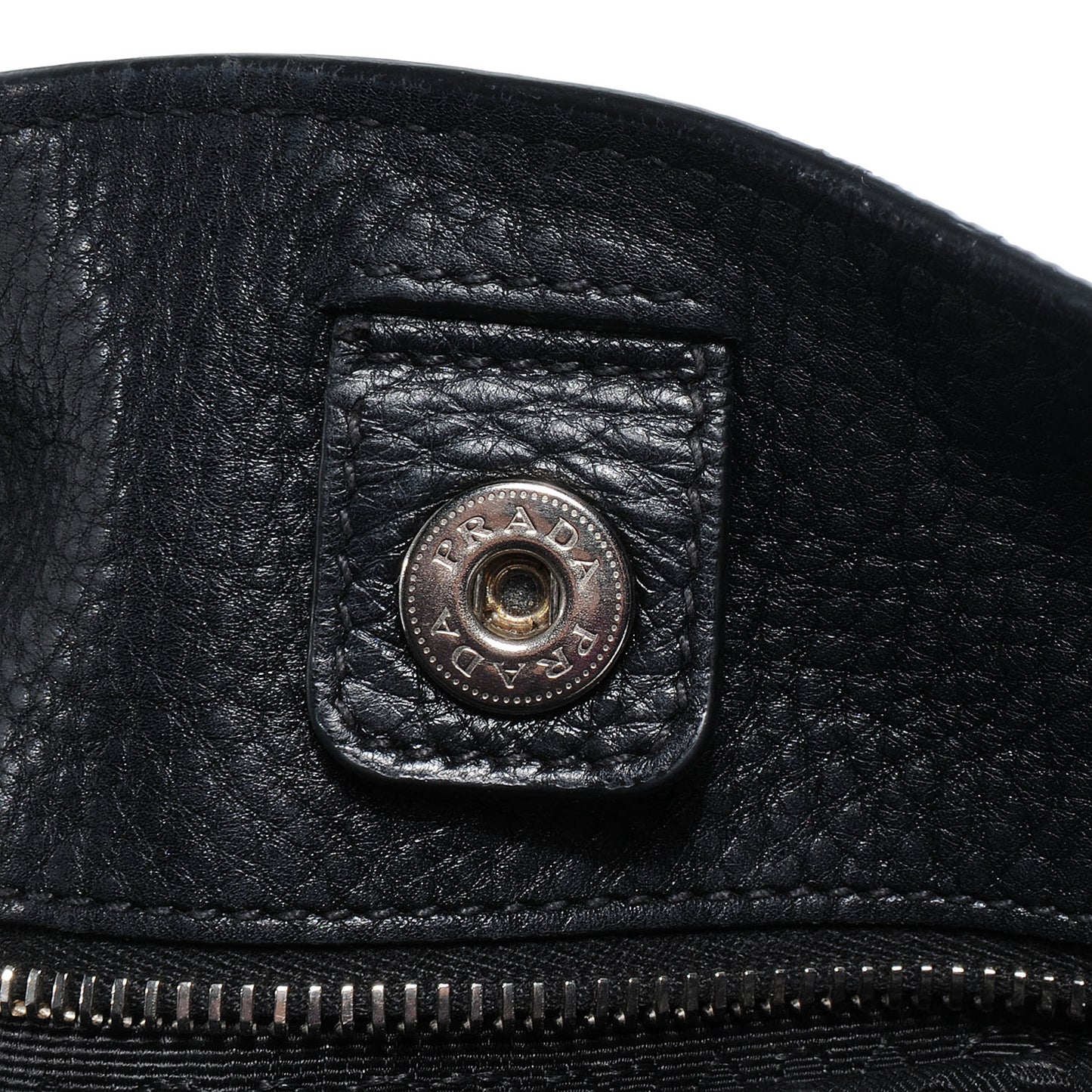 Vitello Daino Tote Nero Black