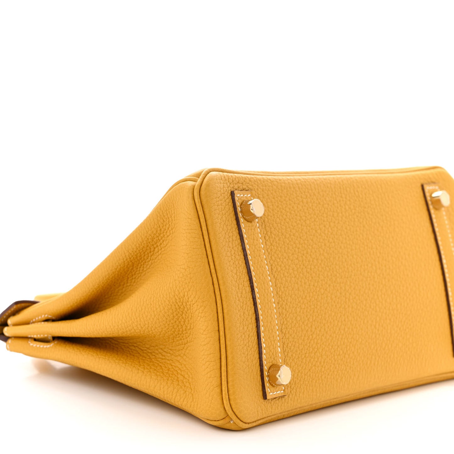 Togo Horseshoe Birkin 25 Jaune Ambre