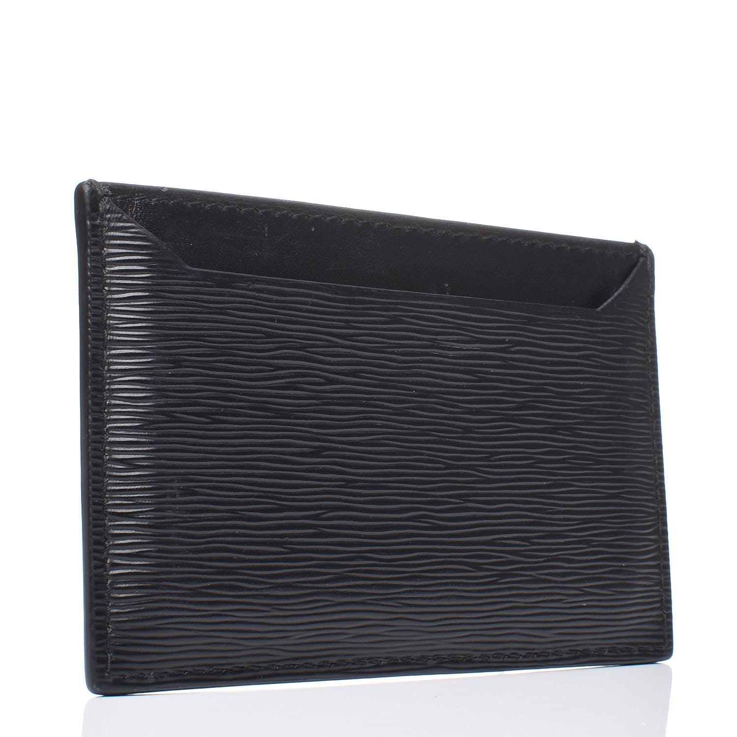 Prada Vitello Move Metal Card Case Black 3 of 8