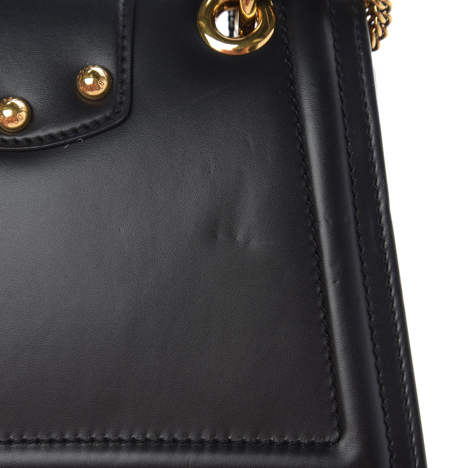 Dolce & Gabbana Smooth Calfskin Small DG Amore Envelope Bag Black 11 of 11