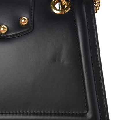 Dolce & Gabbana Smooth Calfskin Small DG Amore Envelope Bag Black 11 of 11