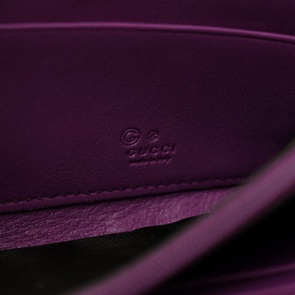 Gucci Guccissima Donna Long Wallet Purple 7 of 8