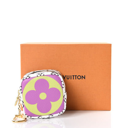 Louis Vuitton Monogram Giant Cube Coin Purse Pink 10 of 10