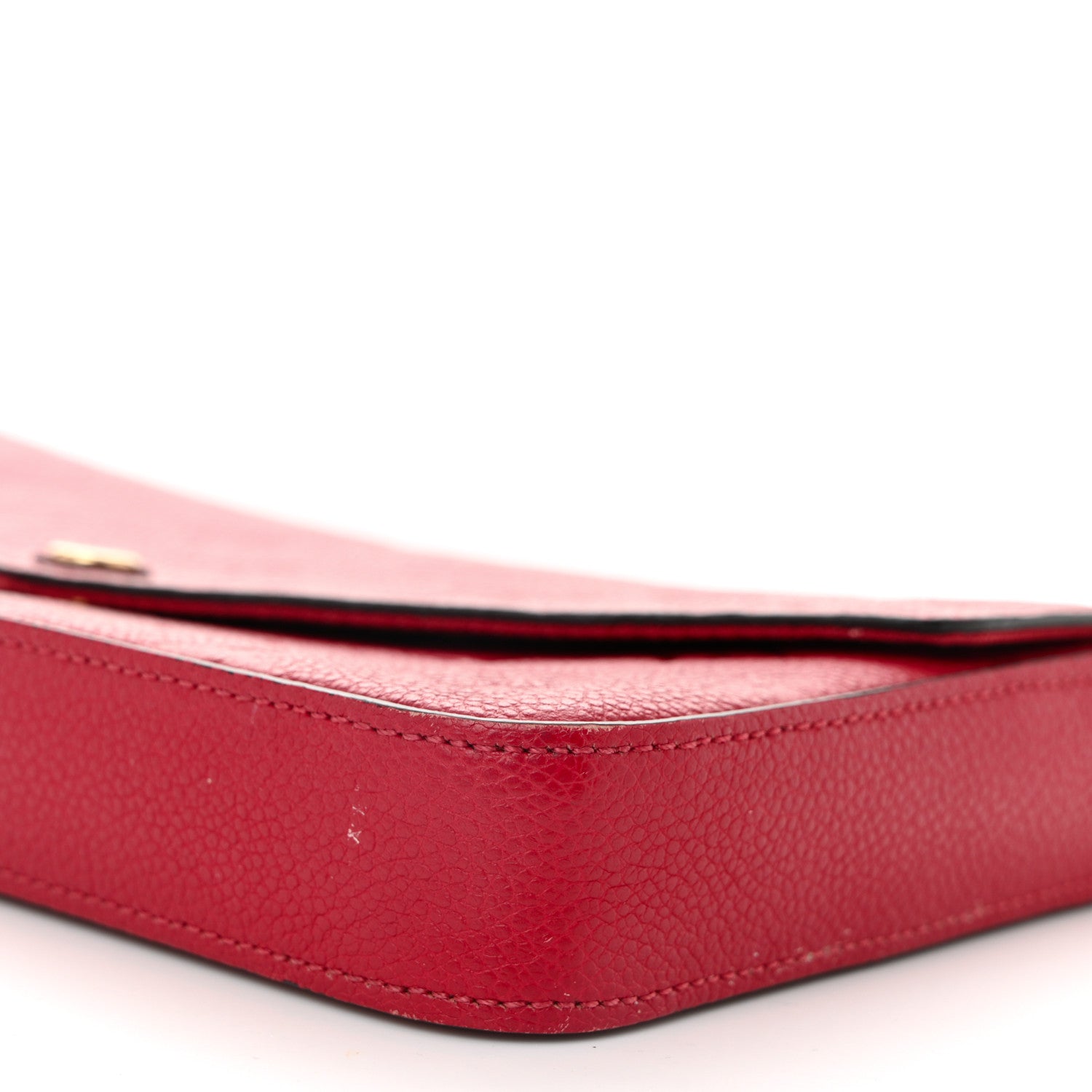 Louis Vuitton Empreinte Pochette Felicie Chain Wallet Scarlet 11 of 14