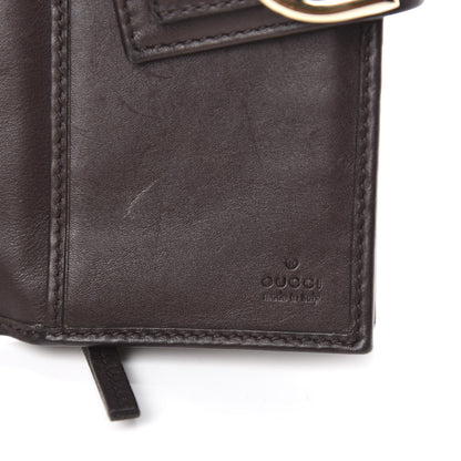 Gucci Guccissima Abbey Continental Wallet Chocolate 7 of 9