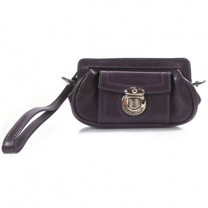 Marc Jacobs Leather Wristlet Purple 1 of 10
