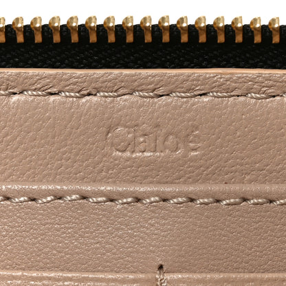 Chloe Grained Calfskin Marcie Long Zip Around Wallet Black 6 of 6