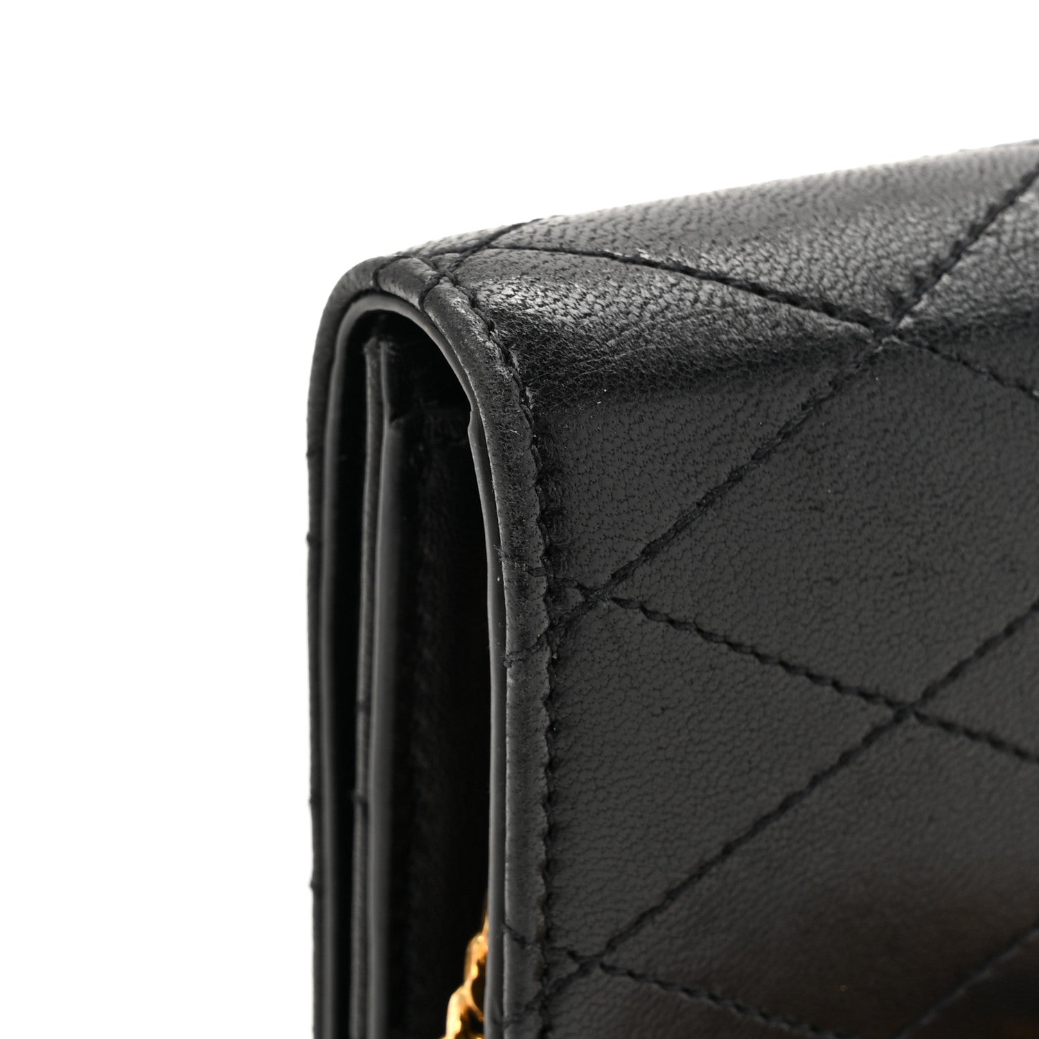 Saint Laurent Lambskin Quilted Monogram Baby Crossbody Bag Black 12 of 14