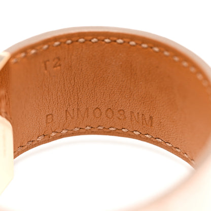 Hermes Matte Alligator Collier de Chien CDC 24 Bracelet T2 Rose Pale 5 of 7