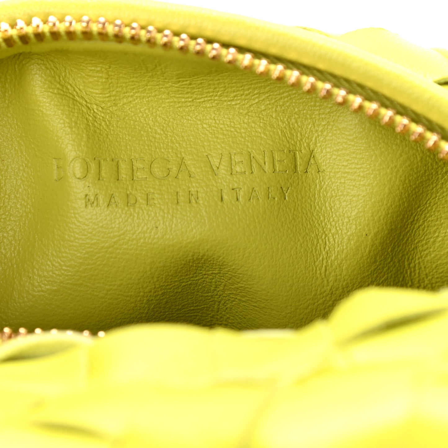Nappa Intrecciato Mini Jodie Kiwi