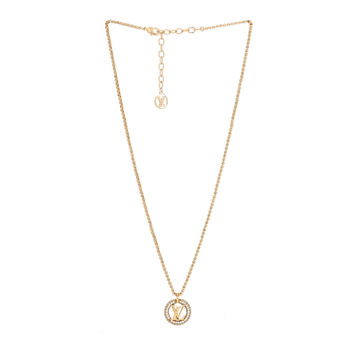 Metal Crystal Louise By Night Necklace