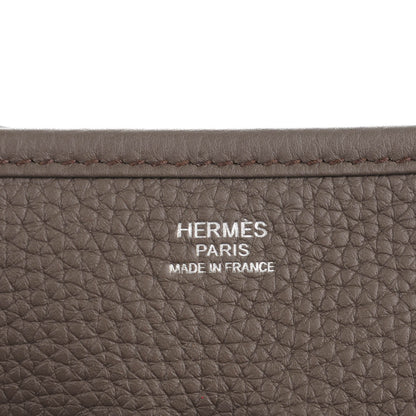 Hermes Taurillon Clemence Evelyne III PM Etain 6 of 8