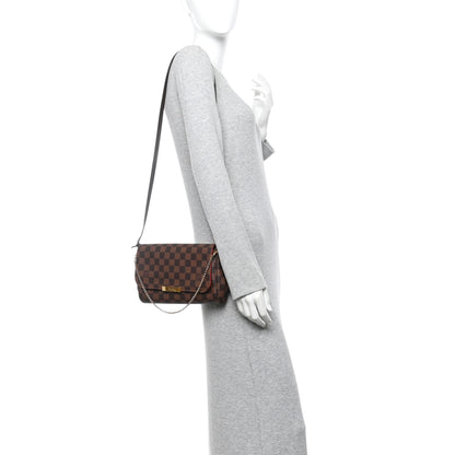 Louis Vuitton Damier Ebene Favorite MM 2 of 11