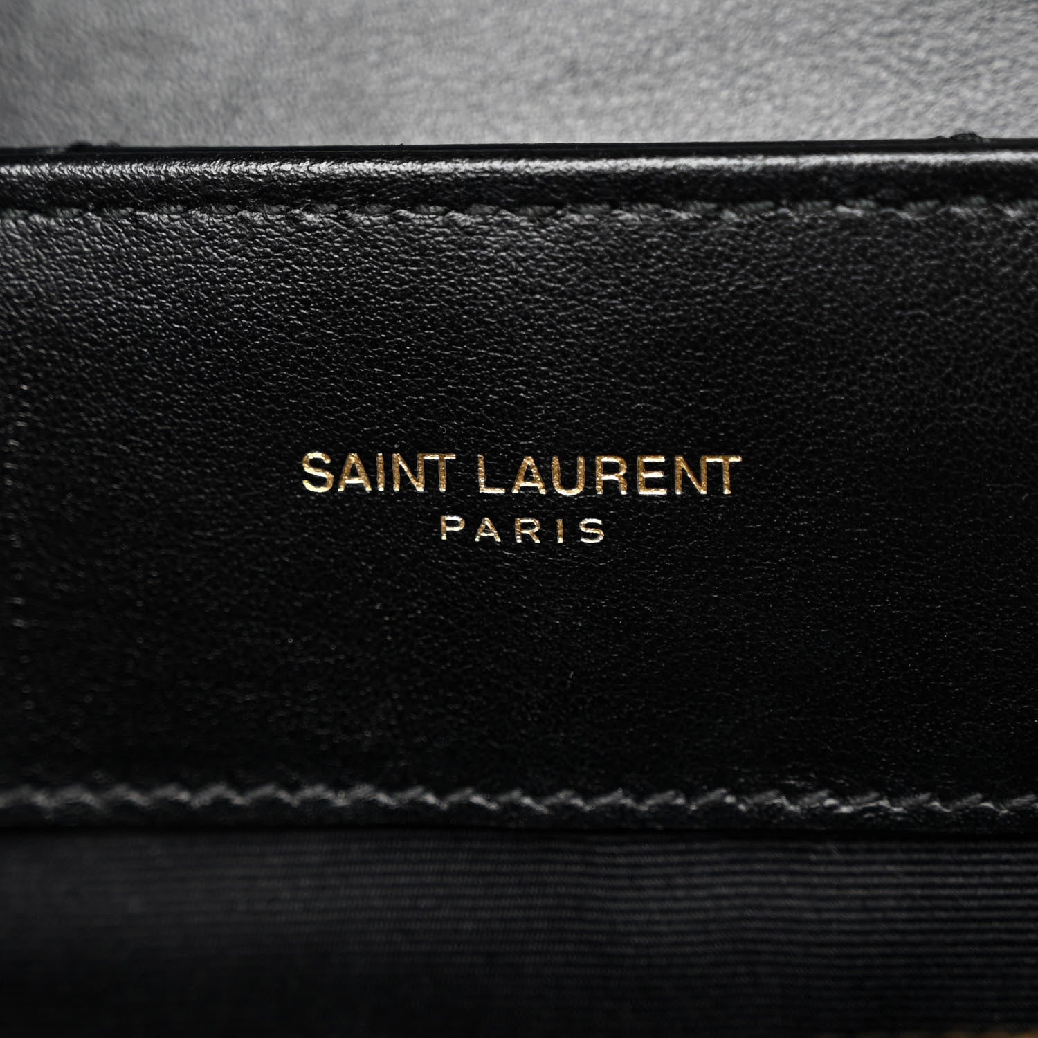 Saint Laurent Calfskin Y Quilted Monogram Medium Loulou Chain Satchel Black 6 of 9