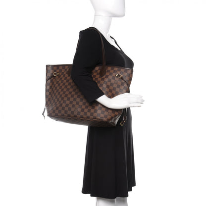 Louis Vuitton Damier Ebene Neverfull MM 2 of 11