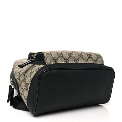 Gucci GG Supreme Monogram Small Eden Day Backpack Black 4 of 11