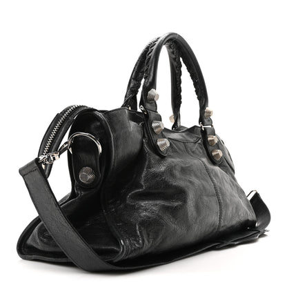 Balenciaga Agneau Giant 21 Silver Hardware Part Time Black 4 of 11