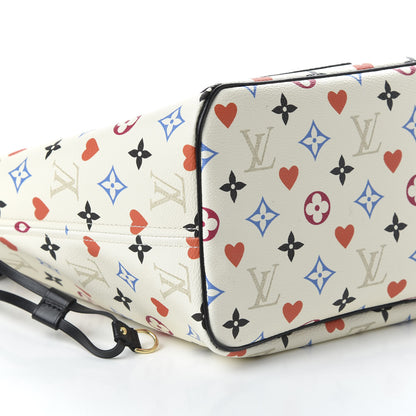 Louis Vuitton Game On Neverfull MM White 6 of 11
