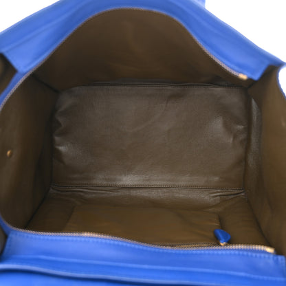 Celine Smooth Calfskin Mini Luggage Cobalt 5 of 16