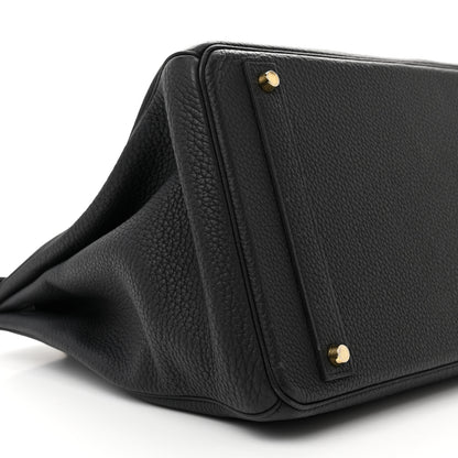 Hermes Togo Birkin 40 Black 9 of 11