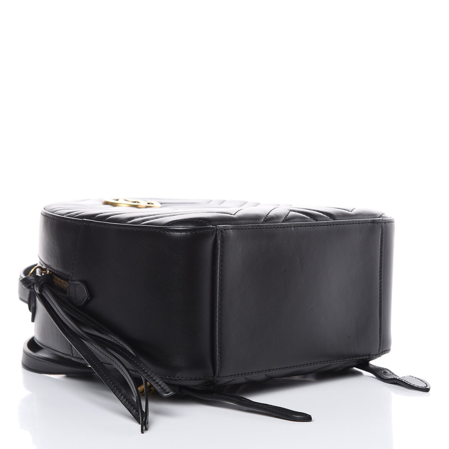 Gucci Calfskin Matelasse GG Marmont Backpack Black 4 of 10