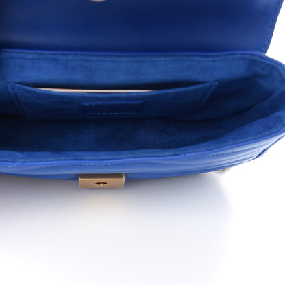 Louis Vuitton Calfskin New Wave Chain PM Blue Neon 5 of 8