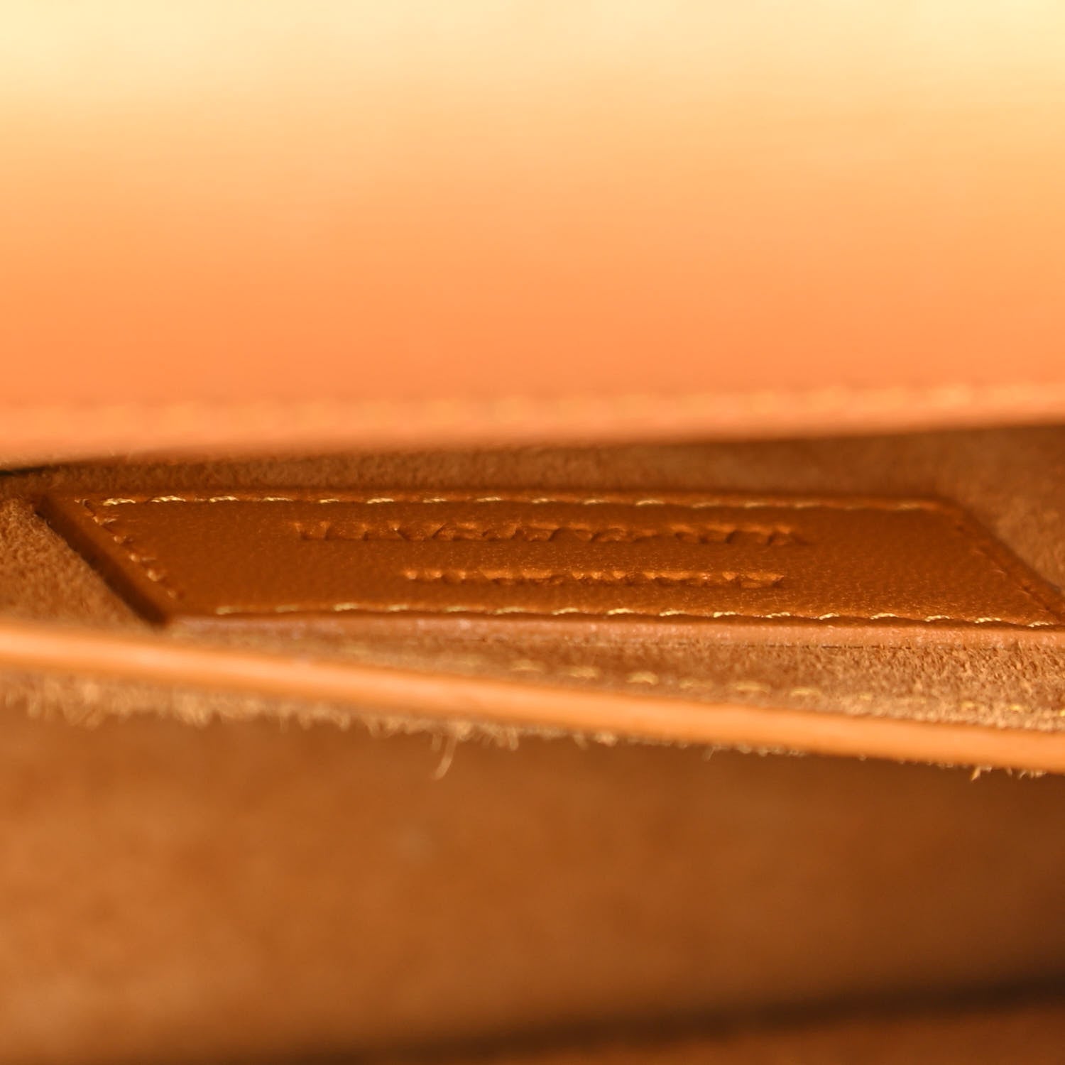 Saint Laurent Calfskin Medium Monogram Sunset Cheddar 7 of 19
