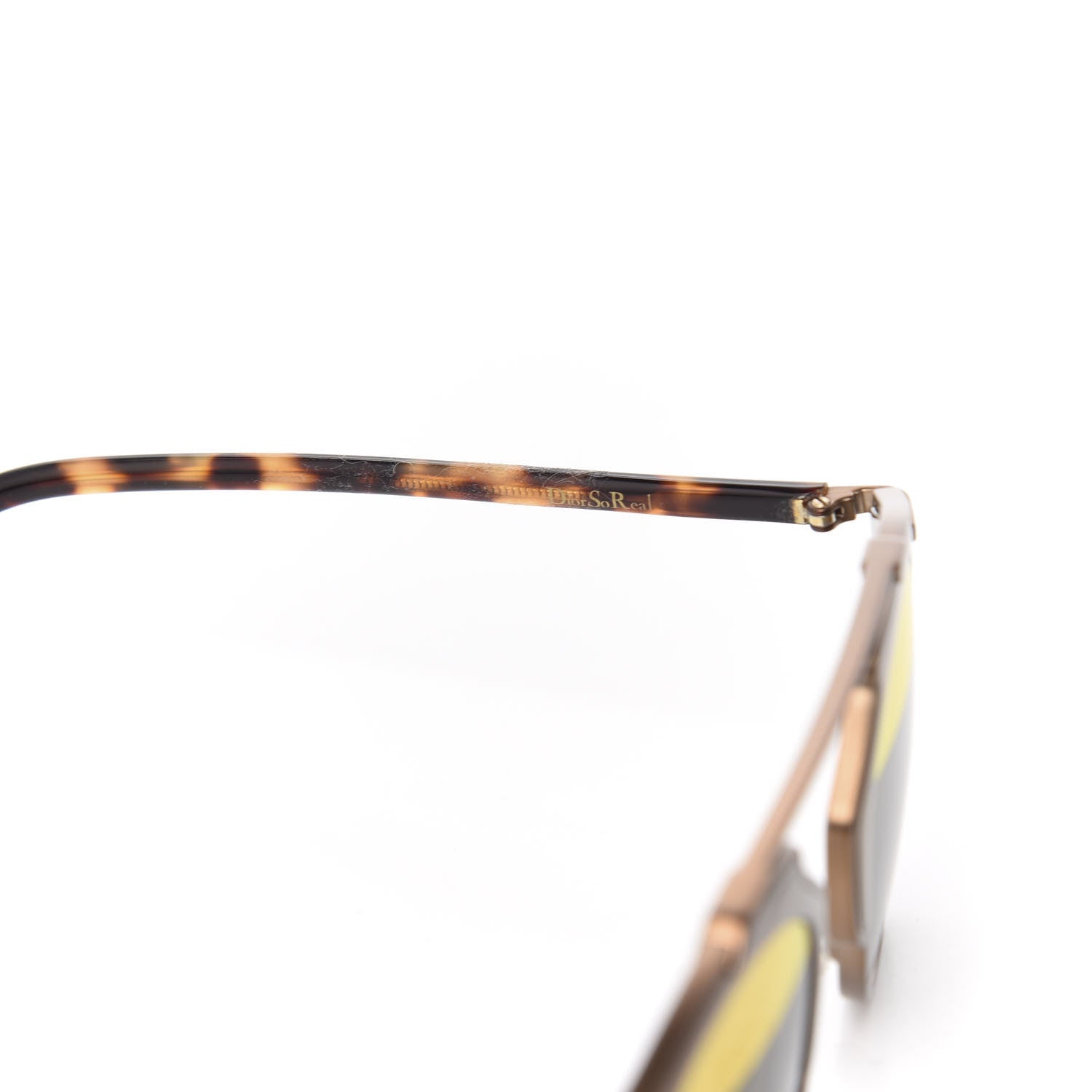 Christian Dior Mirrored So Real Sunglasses Tortoise 6 of 8