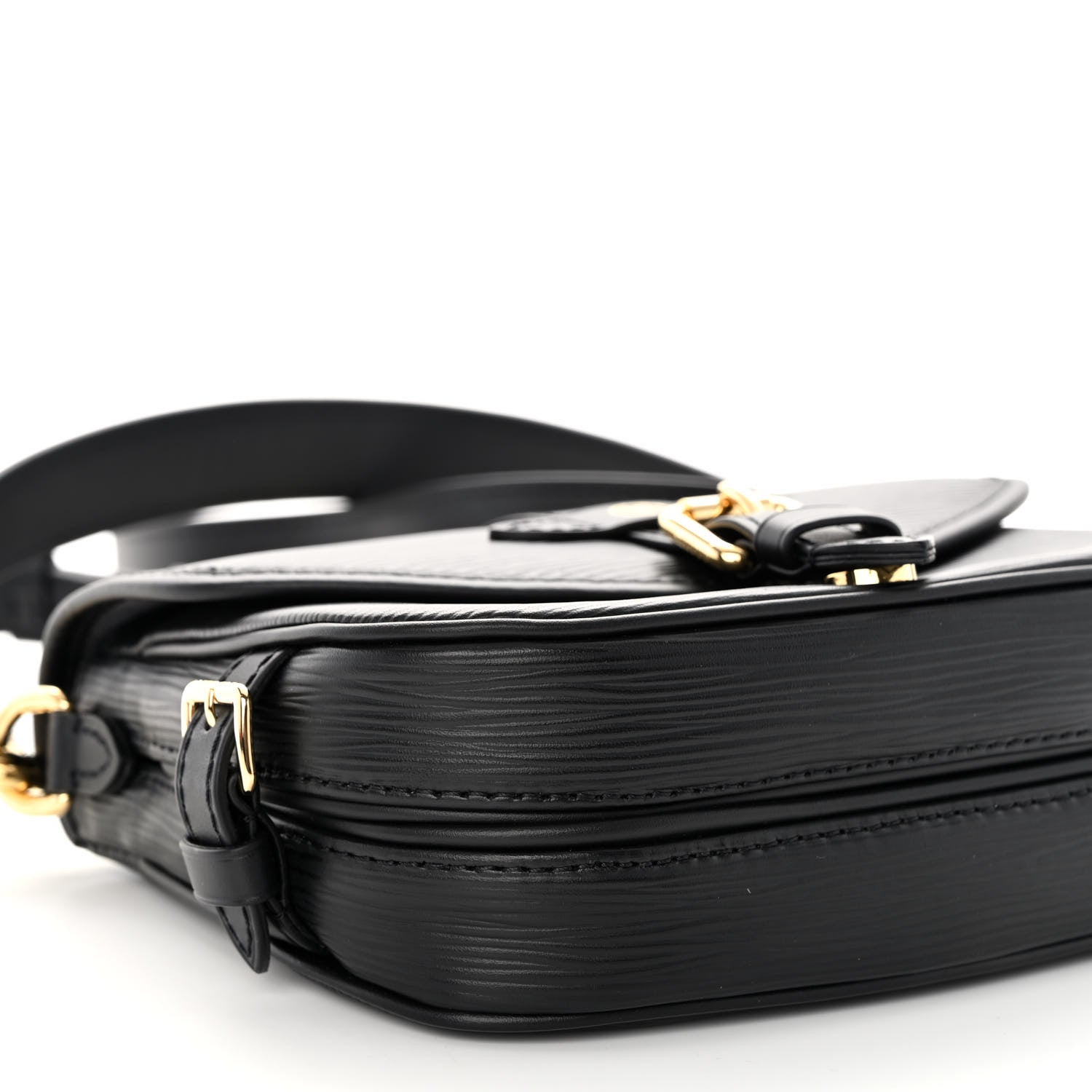 Louis Vuitton Epi Saumur BB Black 8 of 9